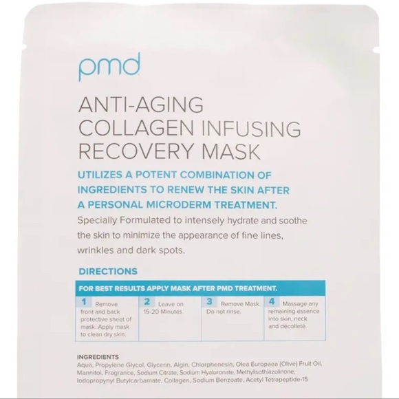 5/$25 PMD Recovery Anti-Aging Collagen Infusing Sheet Mask - Picture 2 of 4